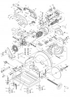 Evolution RAGE2 Cut Off Chop Saw Spare Parts - Type 3